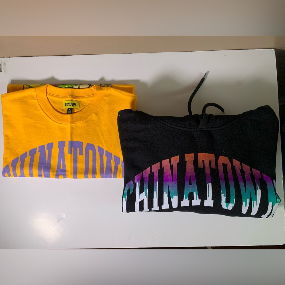 Chinatown market bundle shirt and hoodie